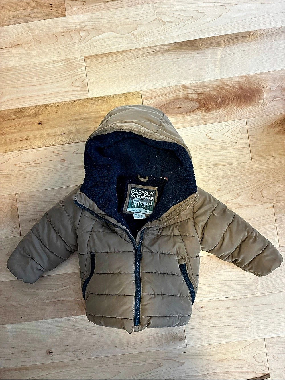 Zara Winter jacket 9/12 months